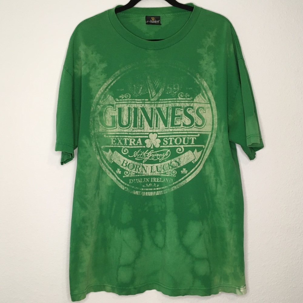 [SOLD] Guinness bleached tee